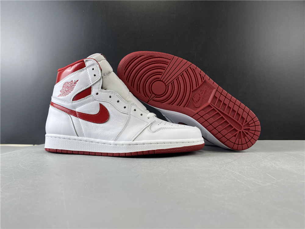 Air Jordan 1 AJ1 WHITE RED 555088-103